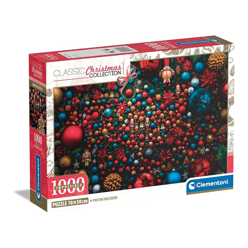 Christmas Impossible i 1000-piece Compact puzzle Clementoni