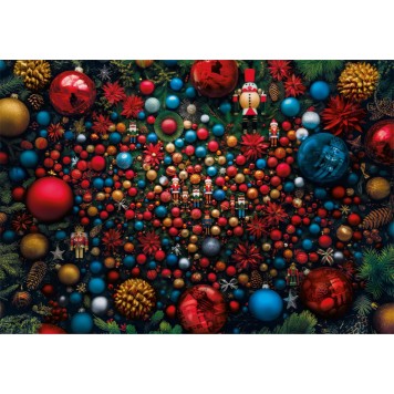 Christmas Impossible i 1000-piece Compact puzzle Clementoni