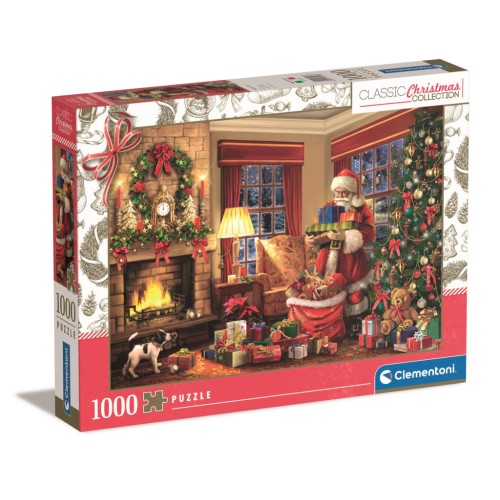 Christmas Santa's Gift 1000-piece Clementoni puzzle