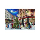 Christmas Stroll i 1000-piece puzzle Clementoni