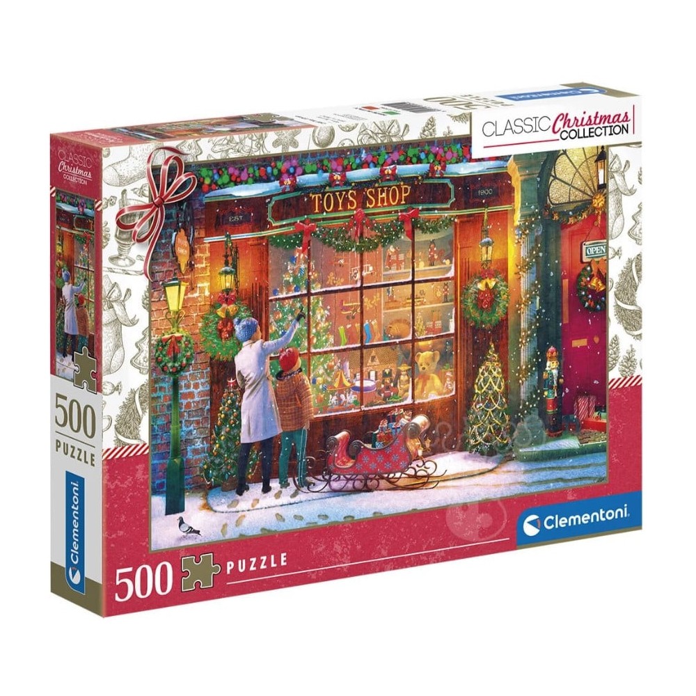 Christmas Train Station 500-piece Clementoni puzzle