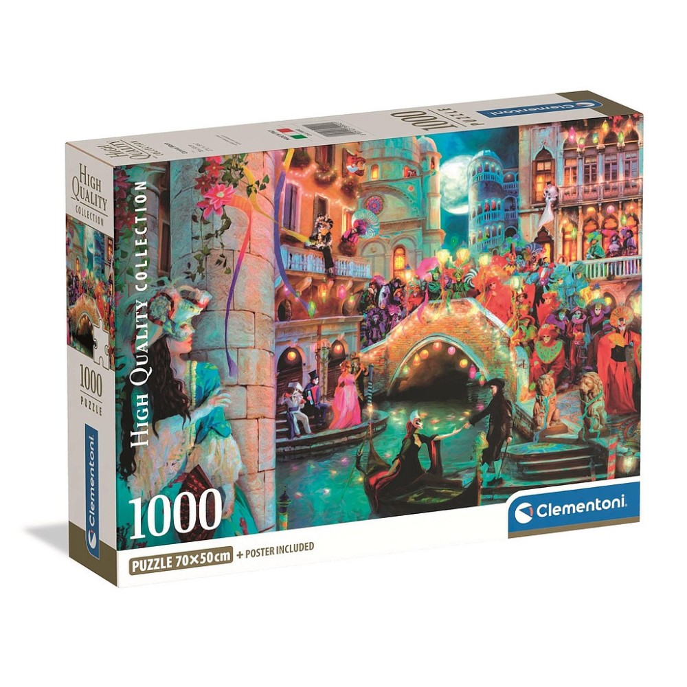 Colour Moon Carnival 1000-piece puzzle Clementoni