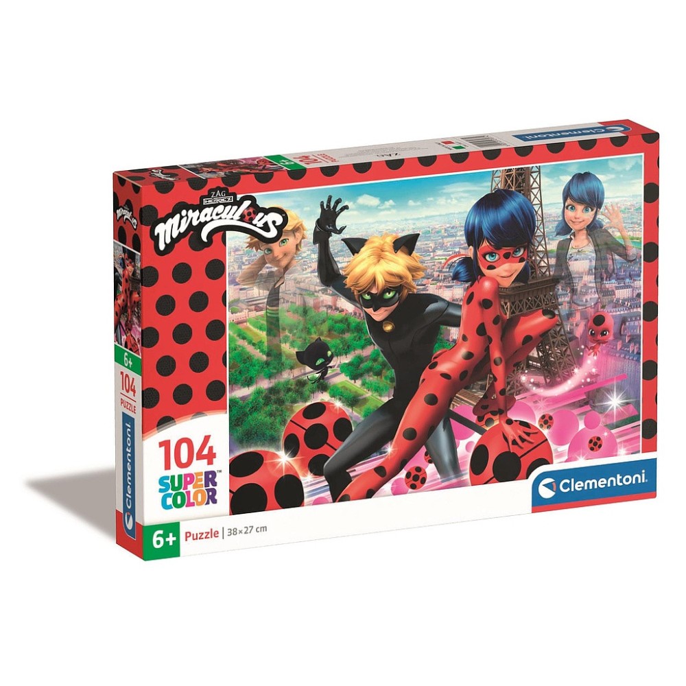 Miraculous Ladybug Disguise 104-piece Clementoni puzzle