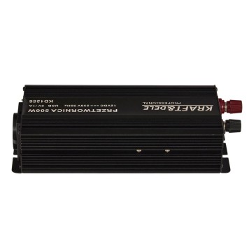Przetwornica napięcia  12V na 230V 500/1000W KD1256