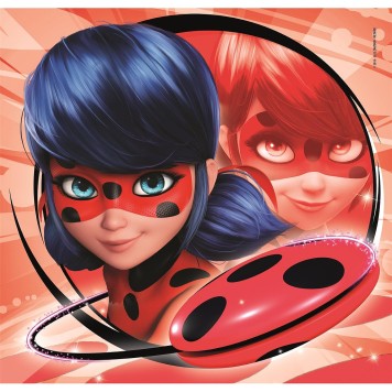 Miraculous Ladybug Saviours 3x48 pcs puzzle Clementoni