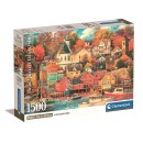 Cities Good Times Harbor City 1500 pcs Compact puzzle Clementoni