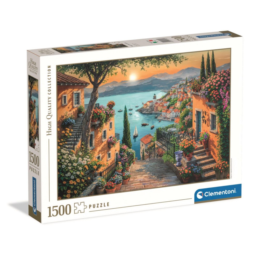 Travel Steps Harbor 1500 piece puzzle Clementoni