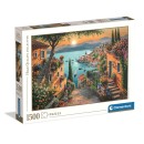 Travel Steps Harbor 1500 piece puzzle Clementoni