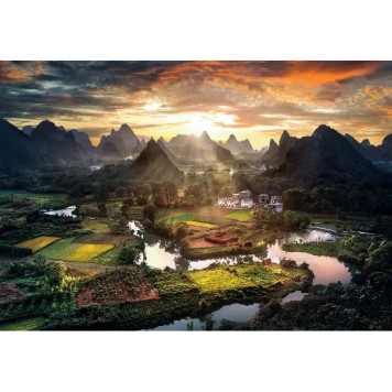 Travel View China 2000-piece puzzle Clementoni