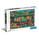 Colour Garden Bookshelf 6000-piece puzzle Clementoni