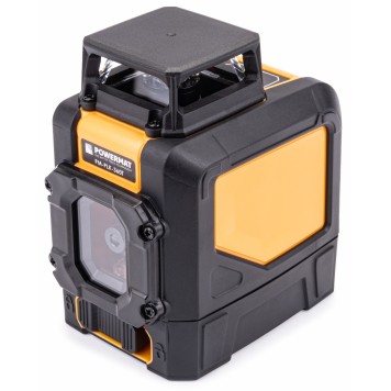 Poziomica laserowa / laser krzyżowy 360° PM-PLK-360T + statyw i futerał
