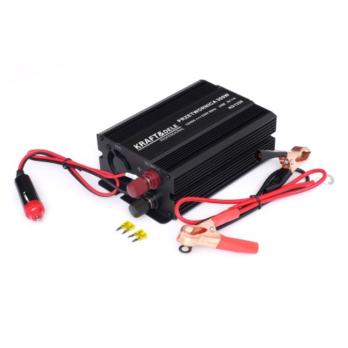 Przetwornica 12V na 230V 300W / 600W  skorygowana sinusoida KD1258