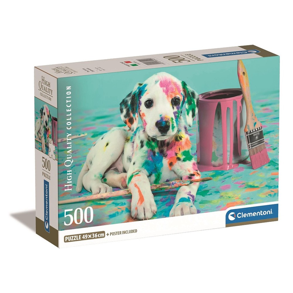 Dog Dalmatian 500 piece puzzle Clementoni