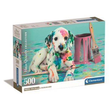 Dog Dalmatian 500 piece puzzle Clementoni