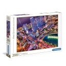 Cities Night Las Vegas 2000-piece Puzzle Clementoni