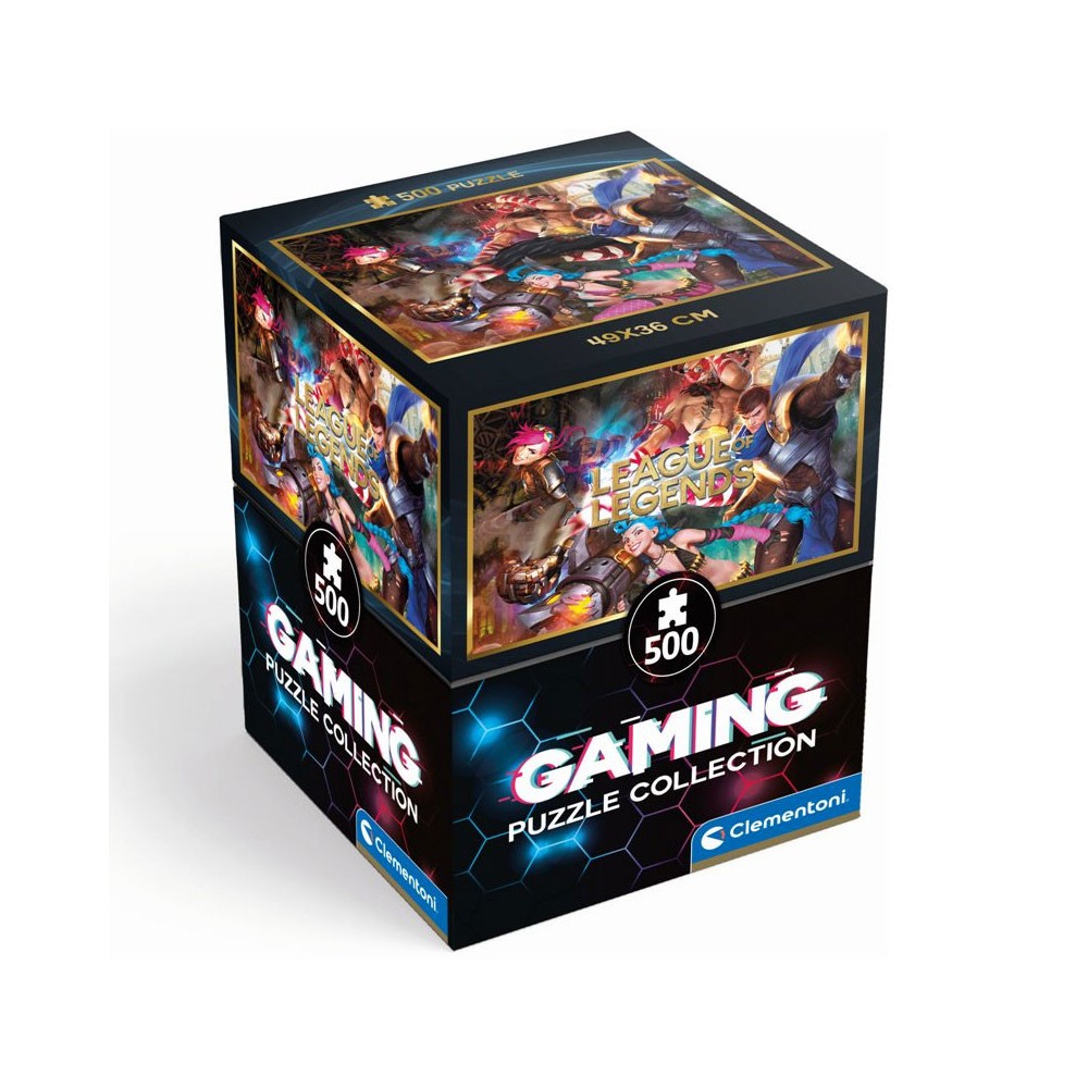 League of Legends Fight 500 piece Clementoni puzzle