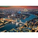 Cities Aerial View London 2000-piece puzzle Clementoni