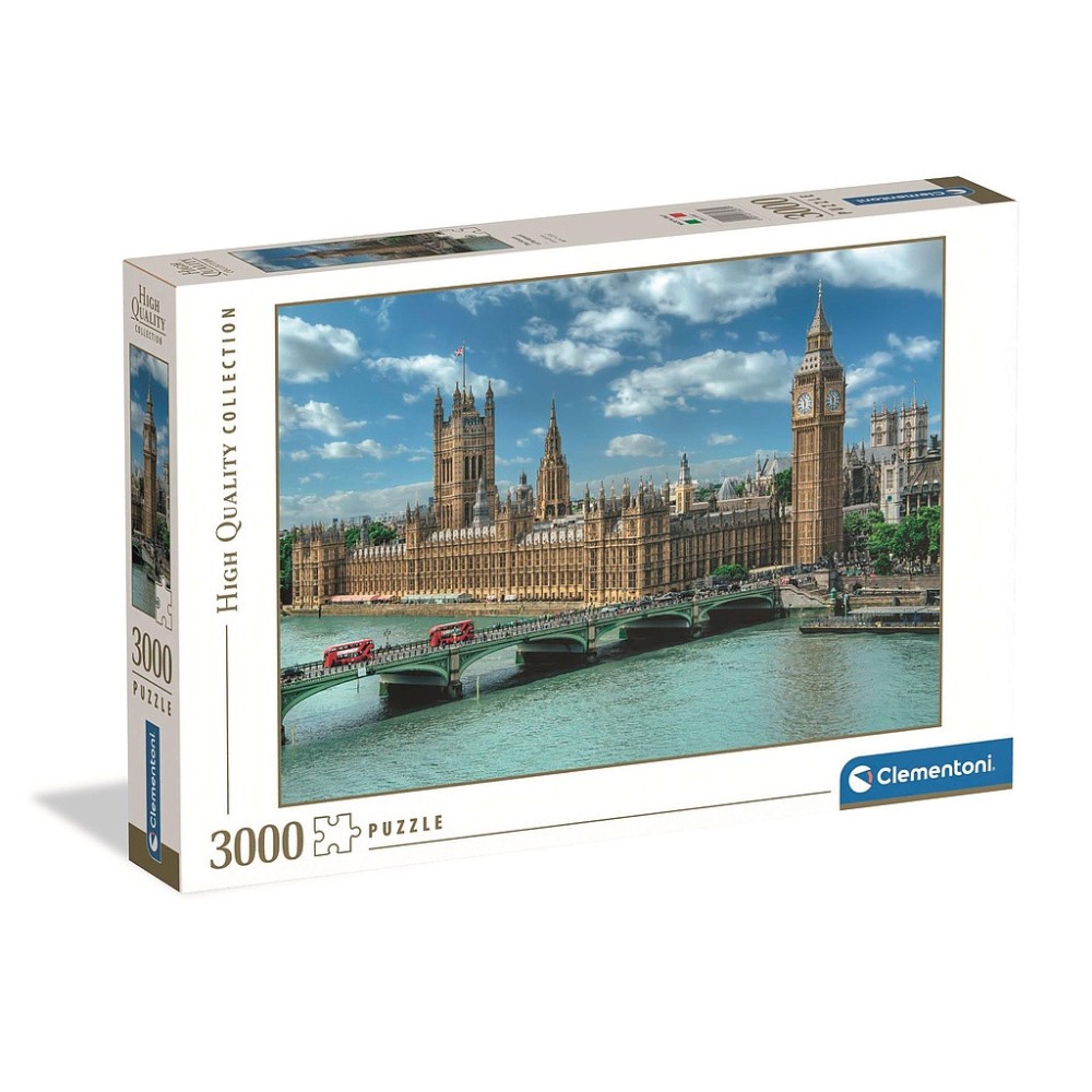 Cities The House of Parliament London 3000-piece puzzle Clementoni