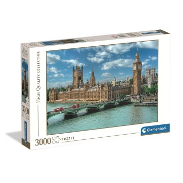 Cities The House of Parliament London 3000-piece puzzle Clementoni