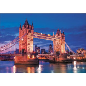 Cities Tower Bridge London 1000-piece puzzle Clementoni