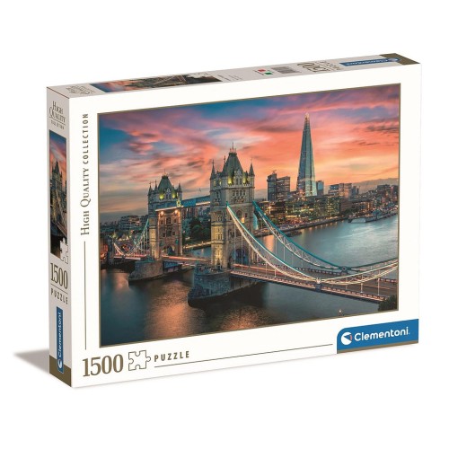 Cities Twilight London 1500-piece puzzle Clementoni