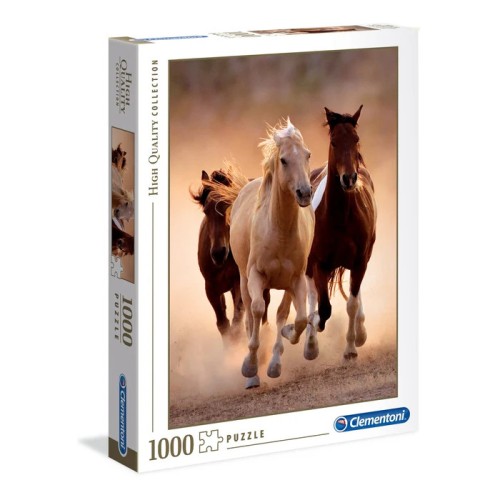 Horses Gallop 1000-piece Clementoni puzzle