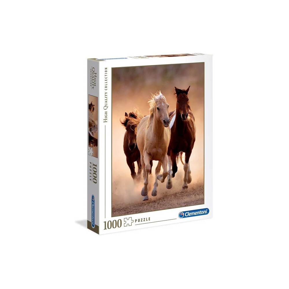 Horses Gallop 1000-piece Clementoni puzzle