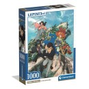 Anime Lupin III 1000-piece Compact puzzle Clementoni
