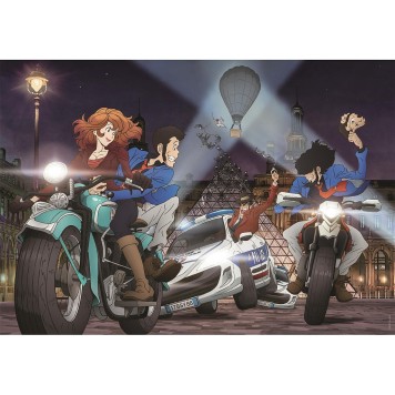 Anime Lupin III Compact 1000 Piece Puzzle Clementoni