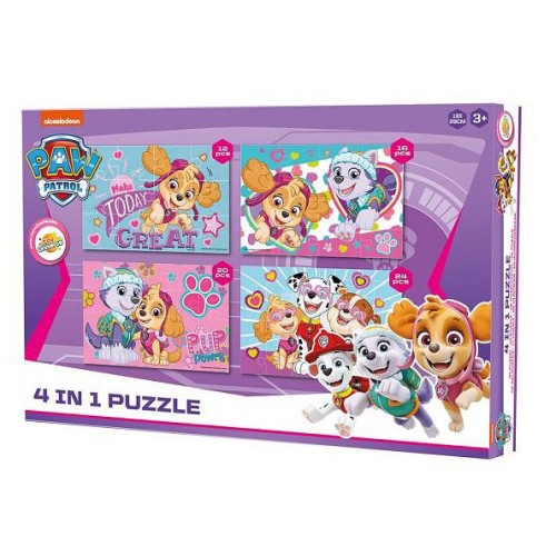 Paw Patrol Great puzzle 4 in 1
