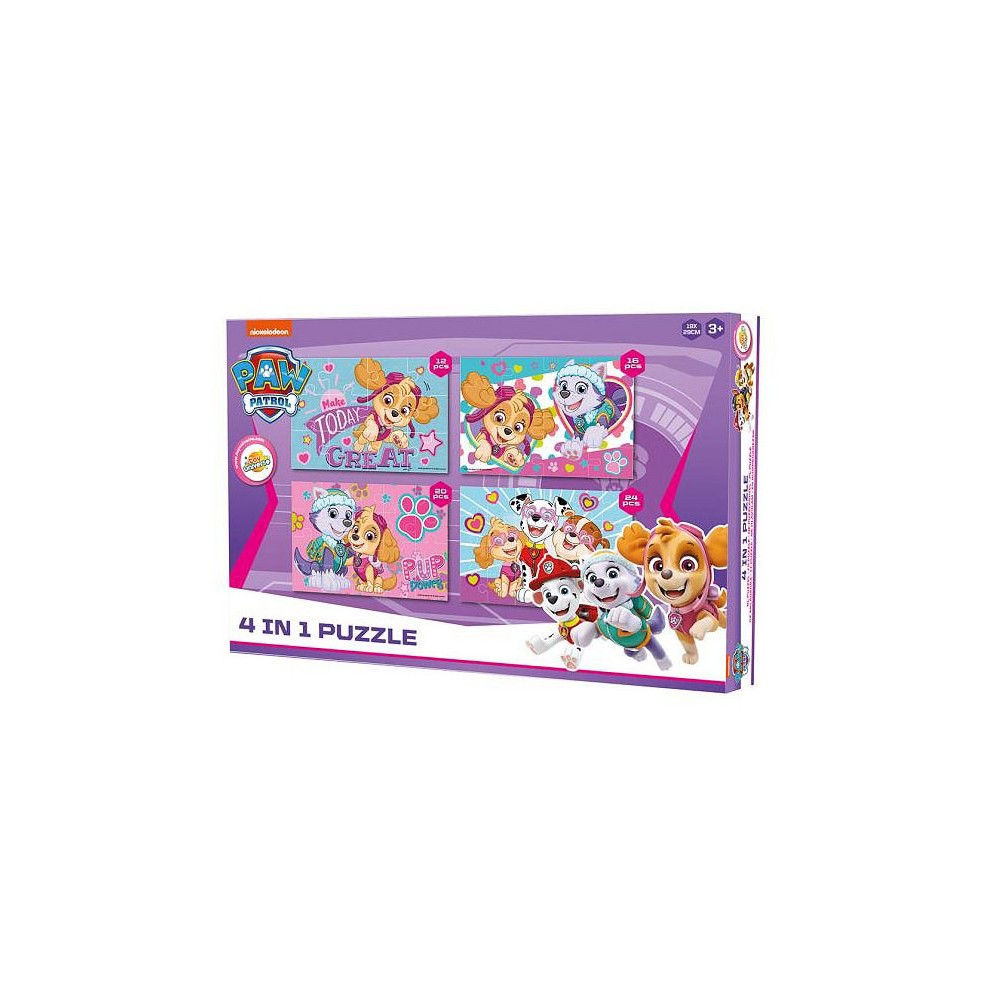 Paw Patrol Great puzzle 4 in 1