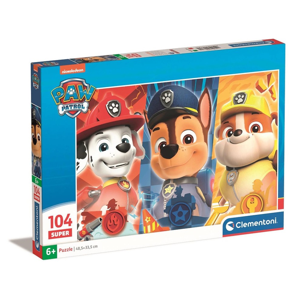 Paw Patrol Guys 104-piece Clementoni puzzle