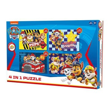 Paw Patrol Pups puzzle 4 in 1