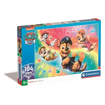 Paw Patrol Rainbow 104-piece Brilliant puzzle Clementoni