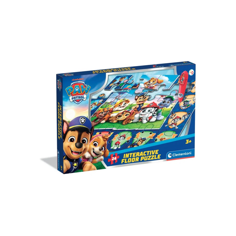 Paw Patrol Team interactive 24-piece puzzle Clementoni