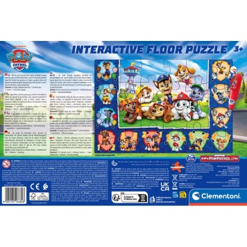 Paw Patrol Team interactive 24-piece puzzle Clementoni