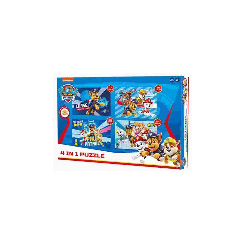 Paw Patrol 4-in-1 puzzle