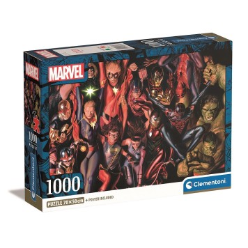 Avengers Marvel 1000 piece Compact puzzle Clementoni