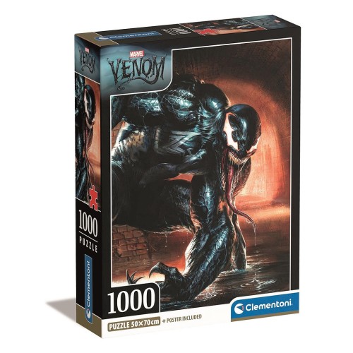Avengers Venom Marvel 1000 pcs Compact Puzzle Clementoni
