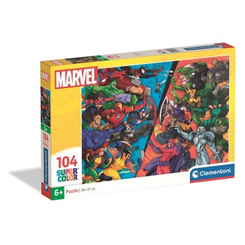 Avengers VS Villains Marvel 104-piece puzzle Clementoni