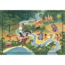 Disney Classics Jungle Book Fairy Map 1000-piece puzzle Clementoni