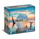Colour Peaceful 500-piece Dock Peace Puzzle Clementoni