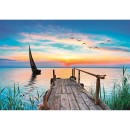 Colour Peaceful 500-piece Dock Peace Puzzle Clementoni