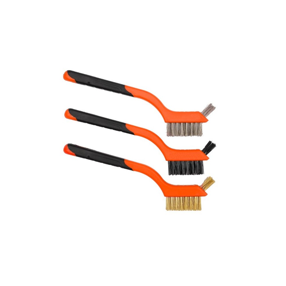 Zestaw szczotek drucianych 3 szt. 180mm KD10998