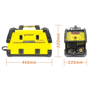 Migomat inwertorowy 210A MIG / MAG / MMA / LIFT-TIG PM-IMGTS-210S SYNERGY