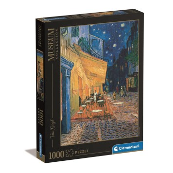 Art Van Gogh The Café Terrace at Night 1000 piece puzzle Clementoni