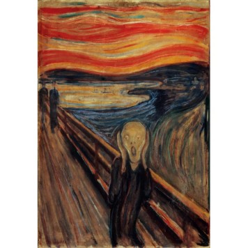 Art Munch The Scream 1000-piece Compact puzzle Clementoni