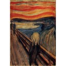 Art Munch The Scream 1000-piece Compact puzzle Clementoni