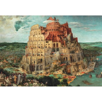 Art Babel Tower 1500-piece Compact puzzle Clementoni