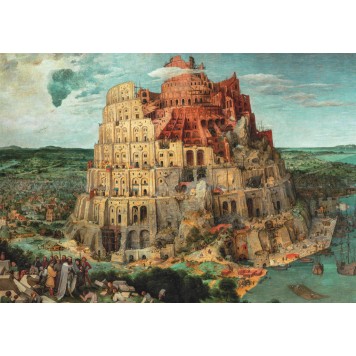 Art Babel Tower 1500-piece Clementoni puzzle